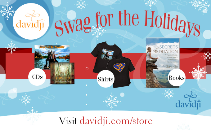 Order any davidji Holiday Exclusive Package and receive a Set Your Course mp3 series!!!